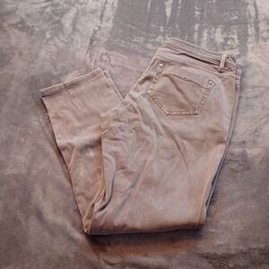 J Jill‎ Authentic Fit Slim Ankle Pants Jeans Womens 8P Petite Gray Stretch
